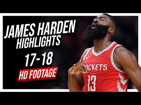 Rockets SG James Harden 2017-2018 Season Highlights ᴴᴰ
