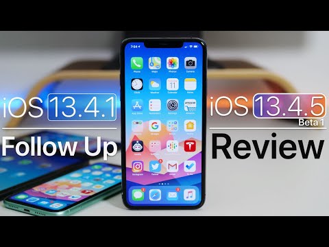 iOS 13.4.1 and iOS 13.4.5 Beta 1 - Follow Up Review