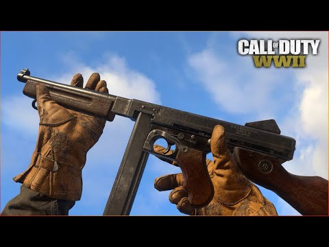 The Best 5 SMGS In Call of Duty WW2 In 2024 (COD WW2)