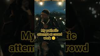 this is part of my attempt at crowd work I'm working on it trying to get better 😀 #comedy #funny