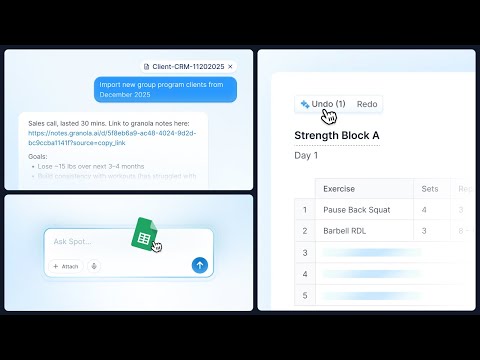 Introducing AI in Superset Sheets - The Fastest Way to Program Workouts