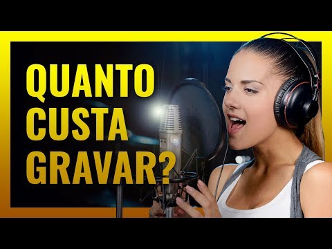 QUANTO CUSTA PARA GRAVAR UMA MÚSICA OU CD?