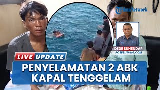Video Penyelamatan 2 ABK KM Osela yang Pecah di Perairan Pulau Gelasa, Dievakuasi Kapal TB PPKR 9