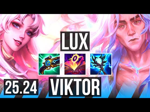 LUX vs VIKTOR (MID) | Perfect KDA: 14/0/13 | EUW Master | 25.24