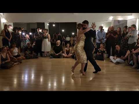 Argentine Tango: Maja & Marko - Ojos Negros Que Fascinan  (Lyrics/Letra)