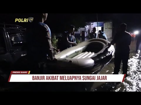 POLRES DEMAK MELAKSANAKAAN EVAKUASI WARGA DESA KALIANYAR TERDAMPAK BANJIR