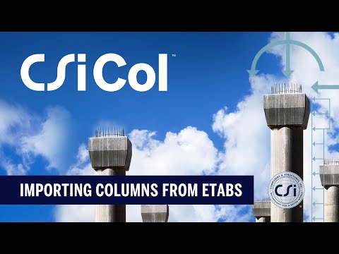 Importing Columns from ETABS