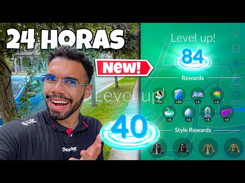 QUEBRE O JOGO!! LEVEL 40 em 24 HORAS é ABSURDO… 🤯 #pokemongo