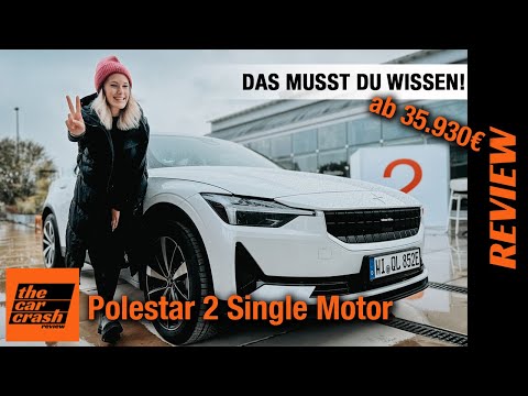 Polestar 2 Single Motor (2022) Besser als das Tesla Model 3?! Fahrbericht | Review | Test | RWD