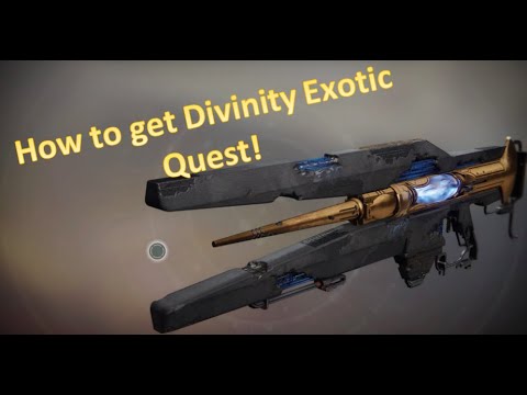 How to get the Exotic Divinity Quest "Divine Fragmentation" Destiny 2