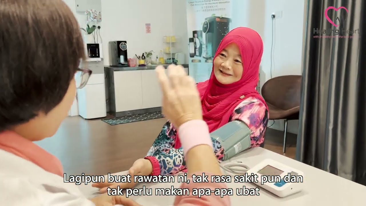 Makcik Zaiton dah boleh Solat Macam biasa