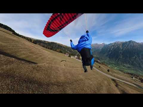 Speedflying accident - CRASH AT HIGH SPEED.