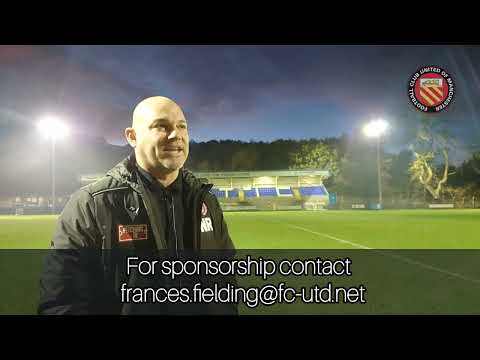 Stalybridge Celtic (away) Post-match reaction from Neil Reynolds 5th November 2022