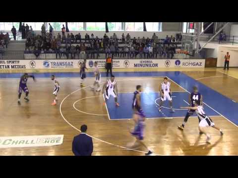 Rezumat Gaz Metan Mediaş vs. BCM "U" Piteşti 62-78
