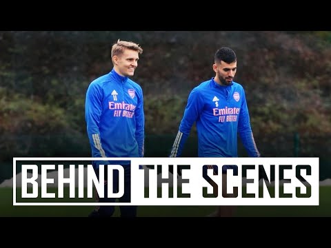 Martin Odegaard's first day | Behind the scenes at Arsenal training centre