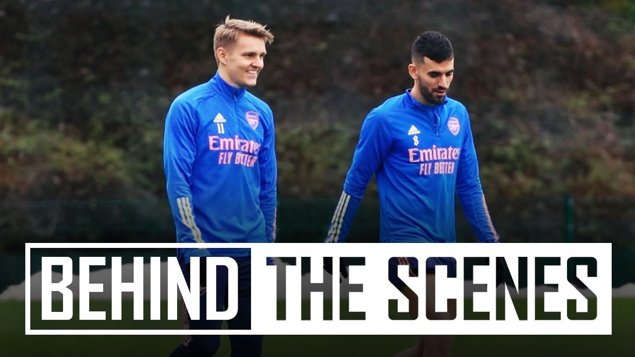 Martin Odegaard's first day