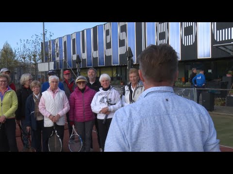Start OldStars tennis bij USV Hercules