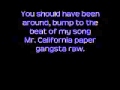 Lady Gaga   Paper Gangsta   Lyrics on screen