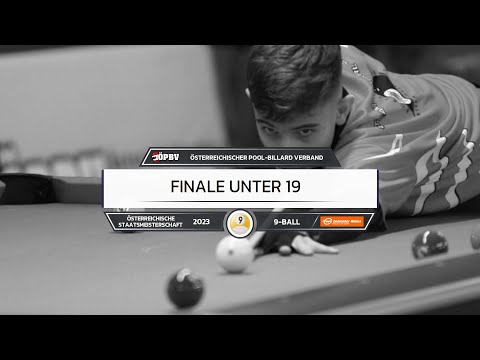ÖSTM Pool Billard 2023 - 9-Ball - Finale U19 - Fabian Eisner gg. Lena Primus