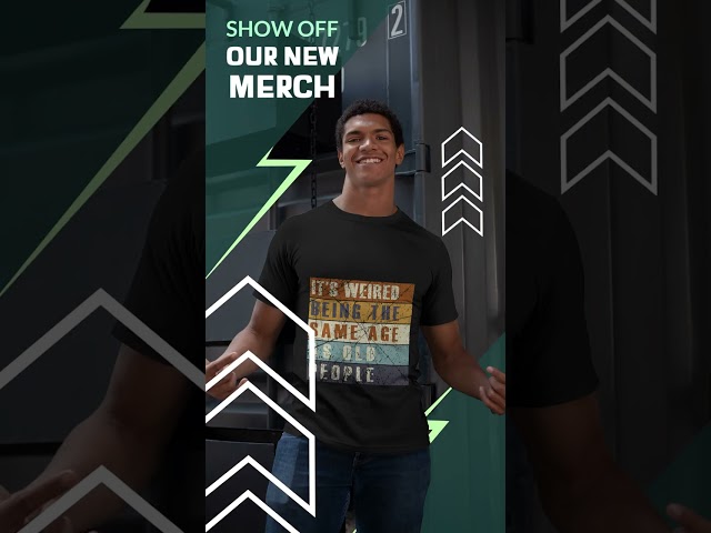 Vídeo relacionado con Its Weird Being The Same Age As Old People Camiseta
