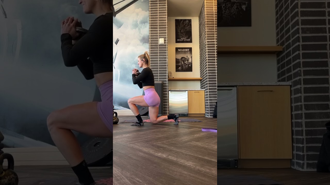 Eccentric Goblet Split Squat