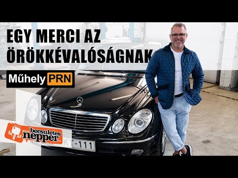 Ha ilyen a 15 éves Mercedes, milyen az új? - Mercedes E320 CDI 4Matic (W211) – 2006. - Műhelyprn