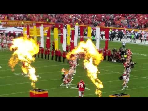 Chiefs Kingdom! The introductions.