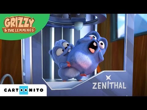 Grizzy und die Lemminge | Der 3D-Drucker | Cartoonito