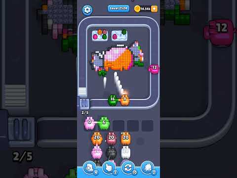 Pixel Flow Level 2524 Walkthrough
