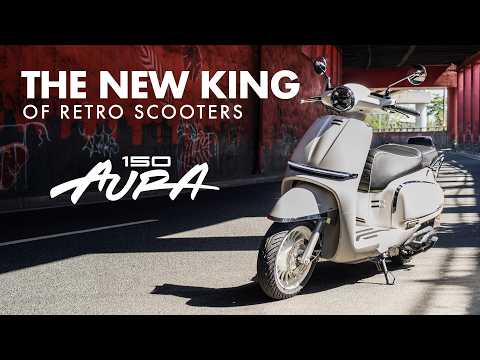 CFMOTO 150 AURA: The Most Advanced Retro Scooter! Bye Vespa!