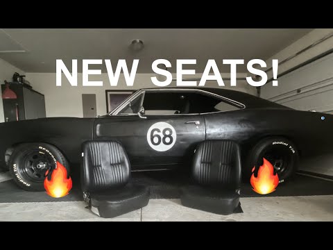 1968 Charger Procar Lowback Bucket Seats Upgrade - Episode 27