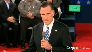 Mitt Romney: 'I had binders full of women'