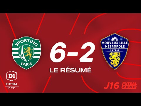 D1 Futsal - J16 Sporting Club Paris vs Mouvaux Lille Métropole Futsal
