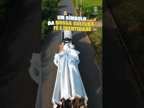 Chegou o monumento de Santo Antônio #Sergipe #TrabalhoQueTransforma #VivaSE #Cultura #GovernoSergipe