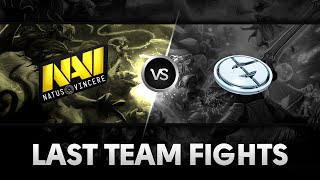Last team fights by Na'Vi vs EG (Game 1) @Starseries X
