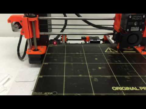 Original Prusa i3 MK2 V2Calibration quick video