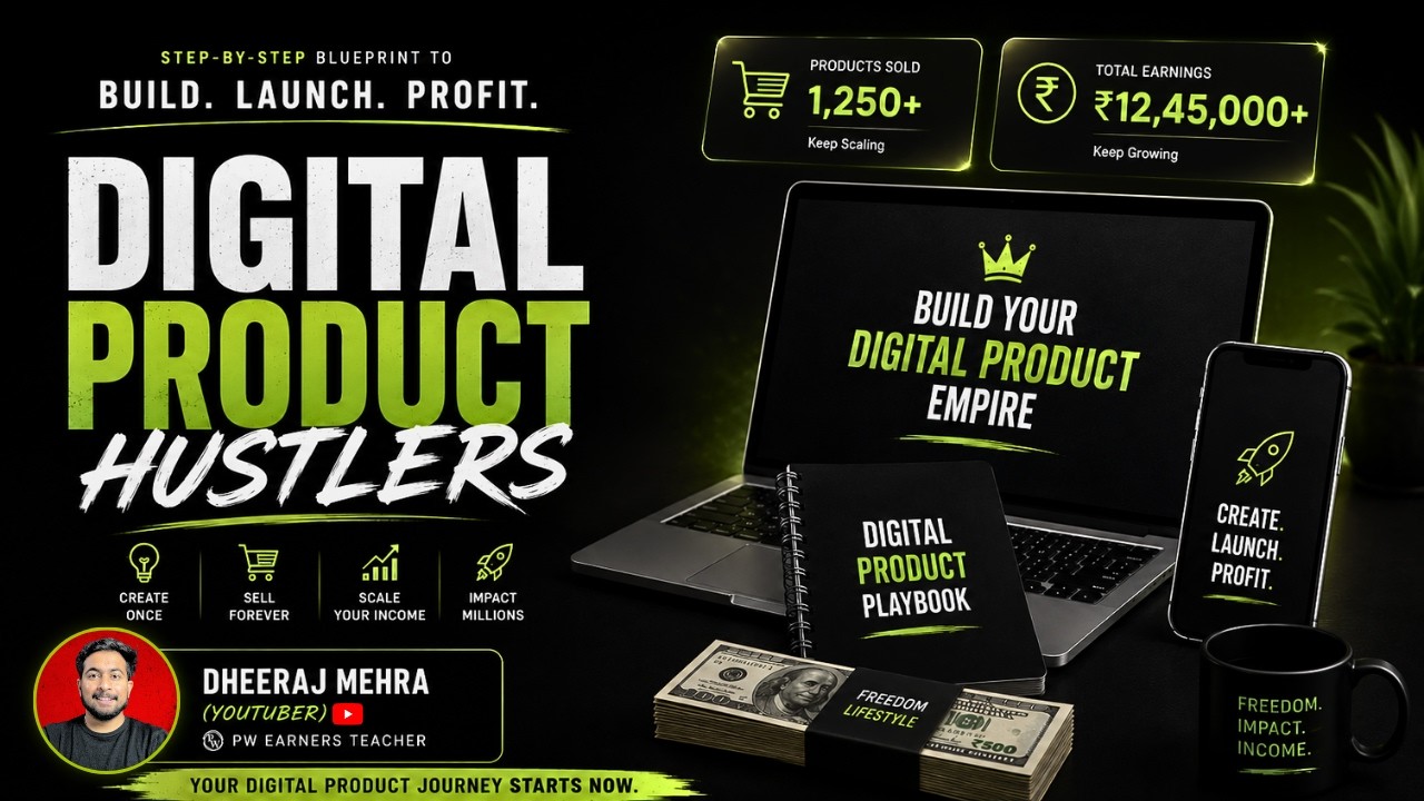 Digital Product Hustlers course trailer