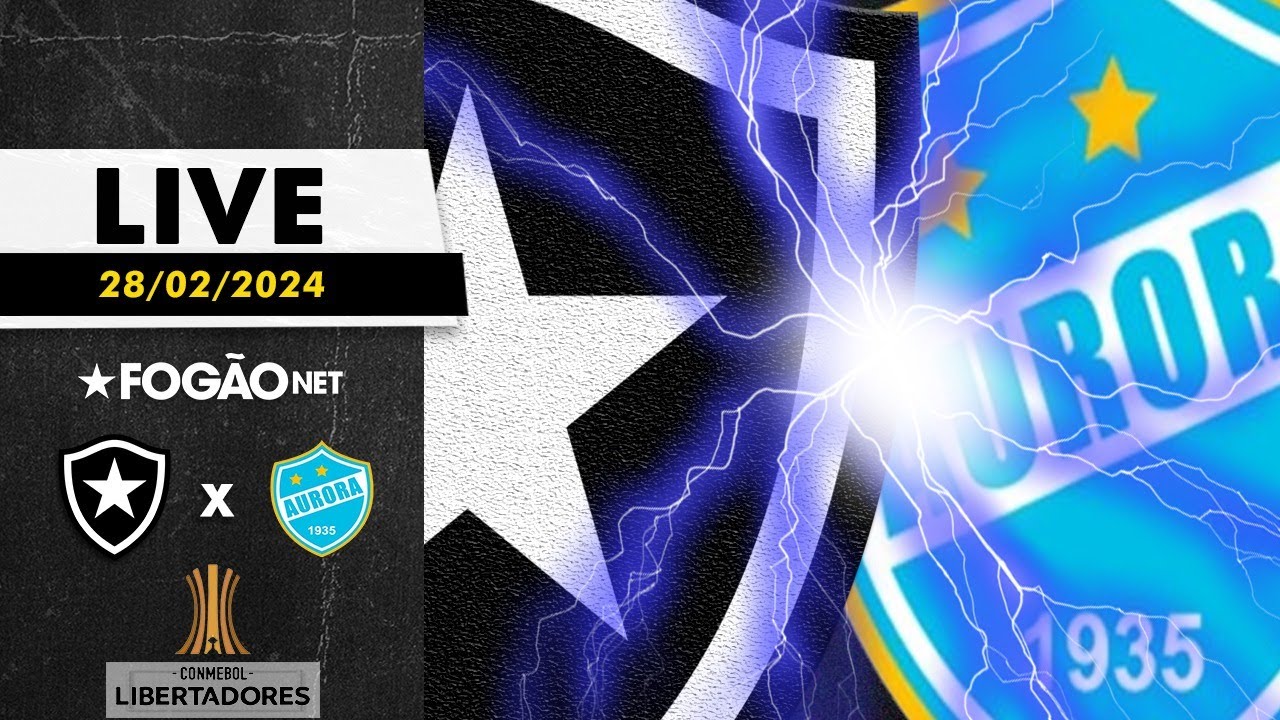 LIVE | Pré-jogo de Botafogo x Aurora pela segunda fase da Libertadores e últimas notícias
