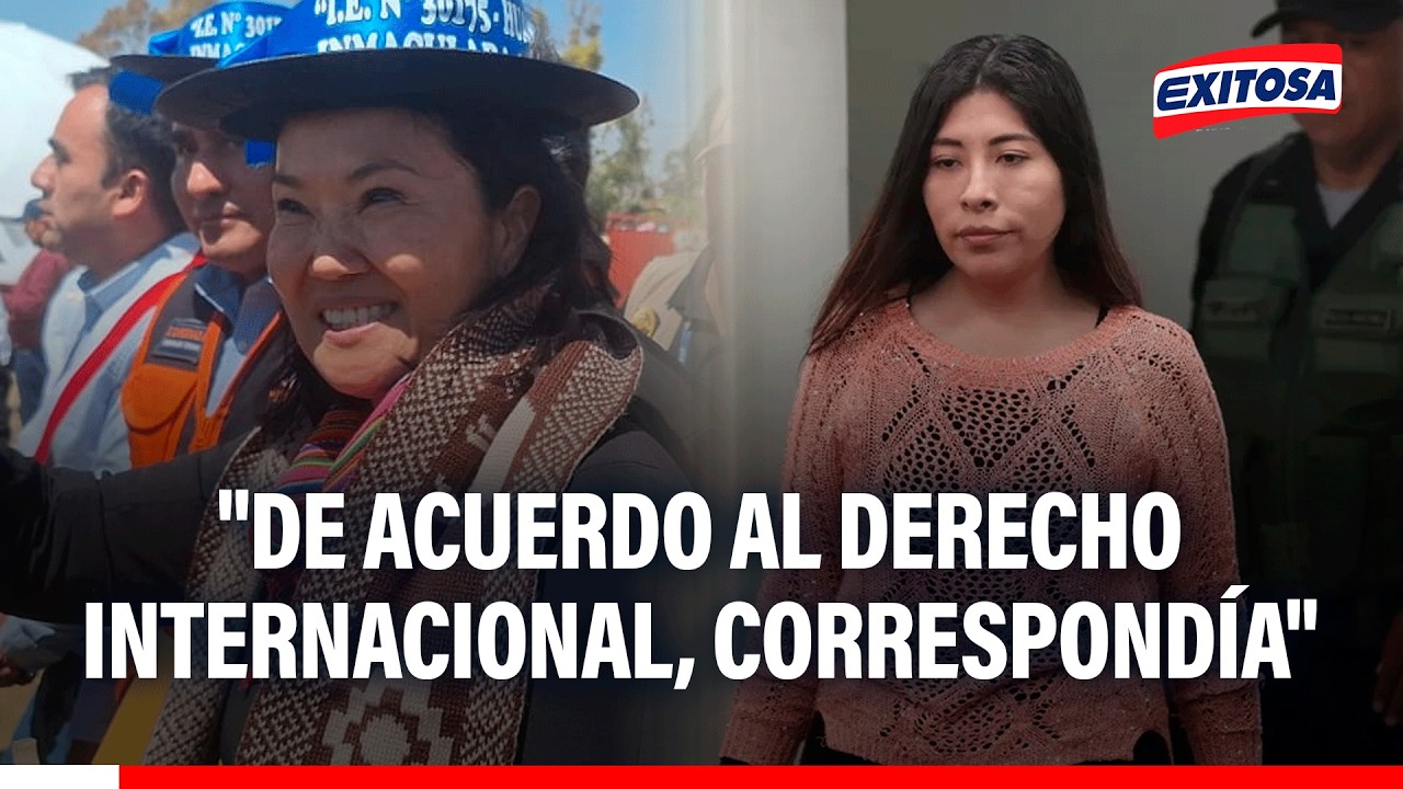 🔴🔵Pdta Fujimori tras salvoconducto a Betssy Chávez: Correspondía de acuerdo al Derecho Internacional
