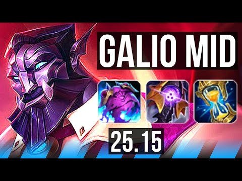 GALIO vs AKALI (MID) | 10/2/16, Dominating | KR Challenger | 25.15