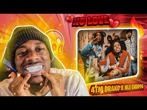 4TM DRAKO x NLE CHOPPA - NO LOVE (Official Music Video) (REACTION!!) 🔥🔥🔥