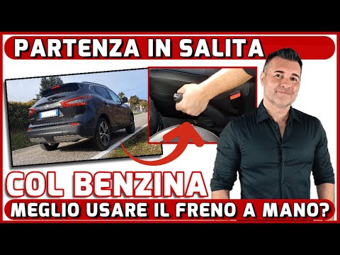 STARTING ON A HILL WITH PETROL: IS IT BETTER TO USE THE HANDBRAKE?