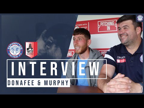 LEE DONAFEE & JAMES MURPHY | REACTION TO 7-1 WIN VS MARKET DRAYTON TOWN