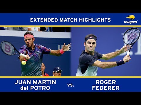 Juan Martin del Potro vs Roger Federer Extended Highlights | US Open 2017 Quarterfinal