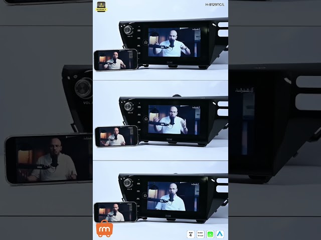 H-8129TC/L شاشة اندرويد رودماستر تويوتا كامري ستاندر رام 4 جيجا - 2018-2020