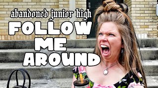 CREEPY ABANDONED SCHOOL Follow Me Around Vlog! - Grav3yardgirl by GRAV3YARDGIRL