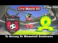 Ts Galaxy Vs Mamelodi Sundowns Live Match 2024 HD En Vivo PSL Africa