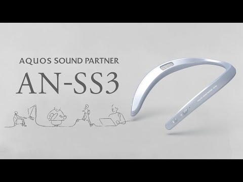 ネックスピーカー AQUOSサウンドパートナー ピンク AN-SS3 [防水 ネックスピーカー AQUOSサウンドパートナー ピンク AN-SS3 [防水