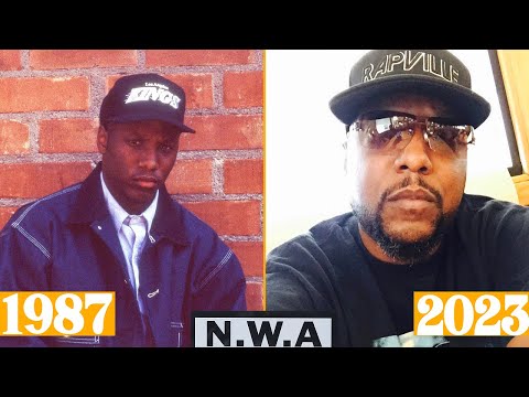 N.W.A. ★ (Band members) Then and Now ★Old-school hip hop