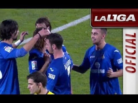 La Liga | Getafe CF - Real Valladolid (2-1)  | 18-11-2012 | J12 | Resumen